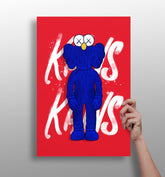 Kaws Aluminum Print.